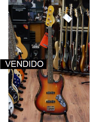 Vintage Jazz Bass Fretless Relic